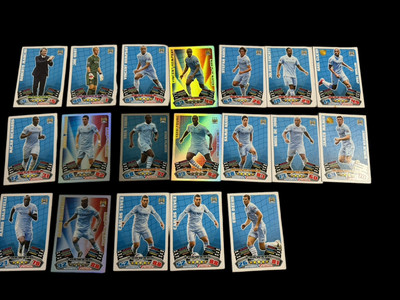 19 x Topps Match Attax Premier League 2011/12 Manchester City einige Foils
