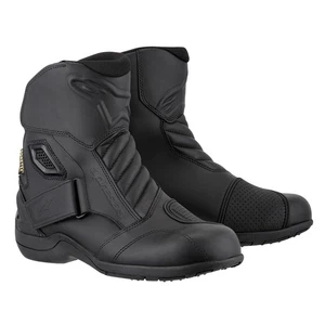 Alpinestars Newland Goretex Mens Waterproof Motorcycle Boots Mid Length Black