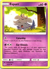 Espurr 79/214 Common Unbroken Bonds Pokemon Near Mint