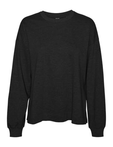 Langarm-Sweatshirt Vero Moda Vmpira, GrößE M, Grau, Baumwolle, Damenoberteil-image
