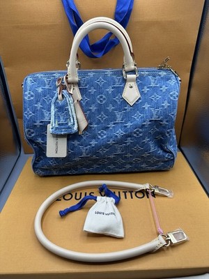 Louis Vuitton Monogram Denim soft speedy 30 2026 Nautical NEW