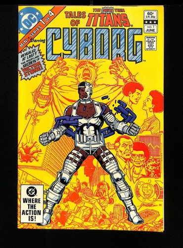 Tales of the New Teen Titans #1 NM 9.4 Cyborg! DC 1982