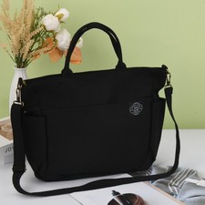 Large Crossbody Bag Canvas Laptop Messenger Bag 11.9'' x 11''