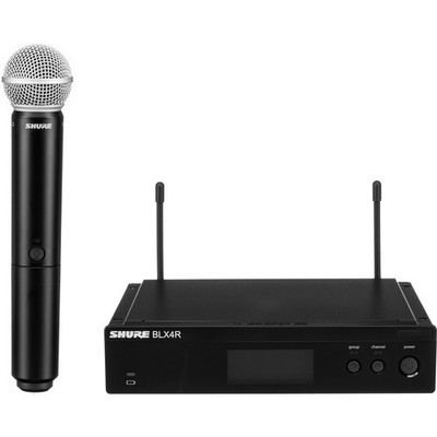 Shure BLX288/B58 Dual-Channel Handheld Wireless System with Beta 58A Capsules H9