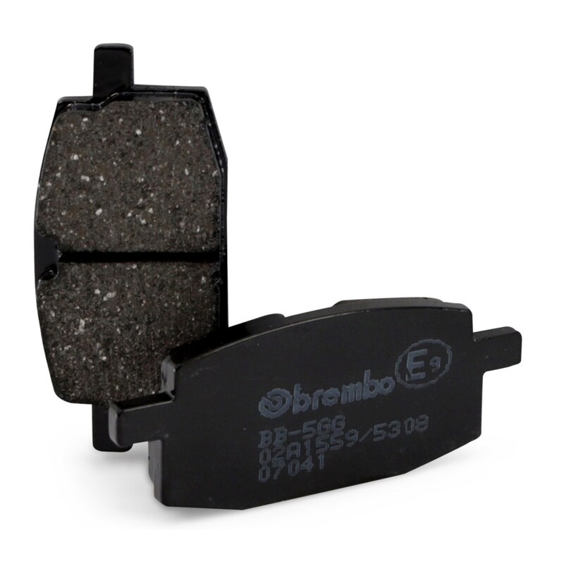 Plaquettes de frein Brembo scooter carbone céramique endurance thermique