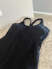 Women’s Athletic Yoga Workout Casual Wear Catsuit Black L