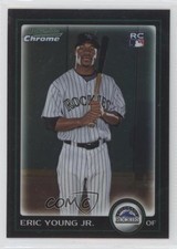 2010 Bowman Chrome Eric Young Jr #194 0k3