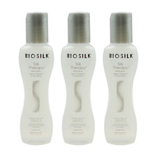Biosilk Silk Therapy Leave-In Treatment Hair Oil Serum 2.26oz 3PACK