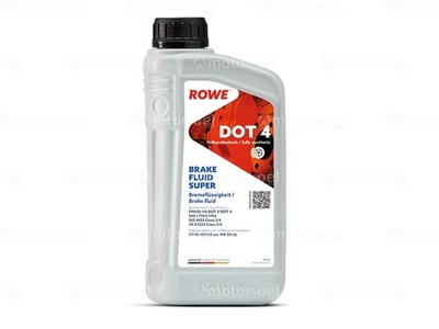 1 Liter ROWE HIGHTEC BRAKE FLUID SUPER DOT 4