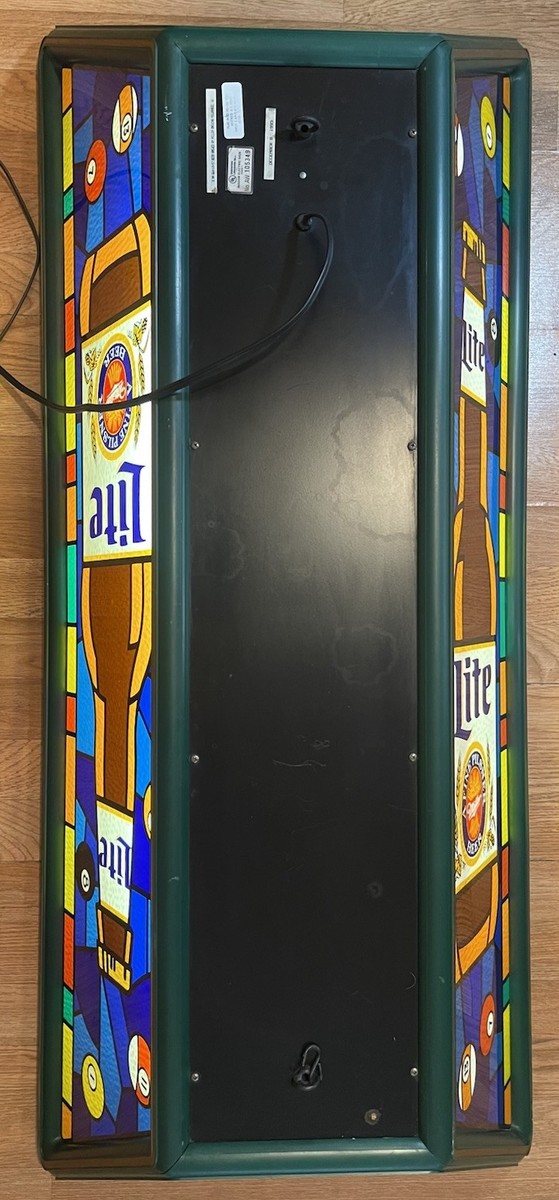 値下げします。Miller Lite 当時物　照明 Vintage 1993 Miller Lite Pool Table Lamp Bar Light | eBay