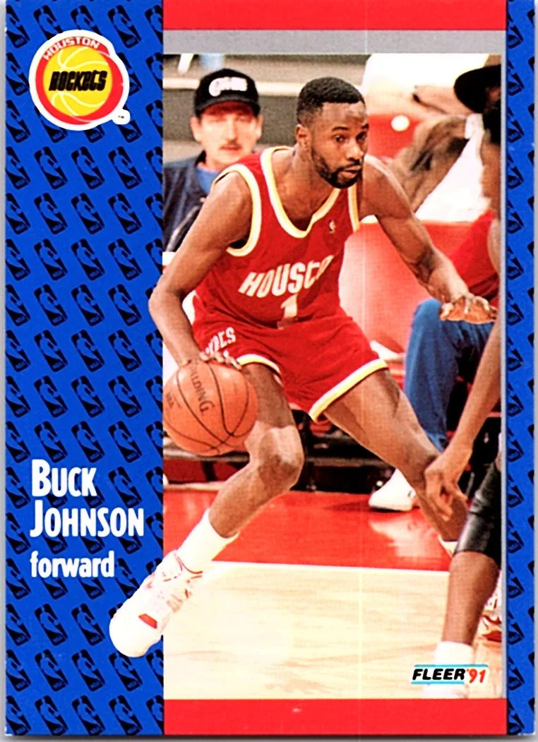 1990 Fleer Buck Johnson #75