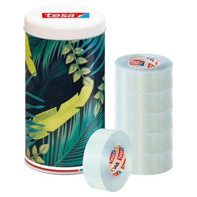 tesa ECO & CRYSTAL Dose Klebefilm transparent 19,0 mm x 33,0 m 6 Rollen