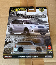Hot Wheels Premium Car Culture Fast Wagons Subaru Forester STI 1/64 Real Riders