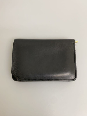 FORME WALLET OTHER SHORT BABY CALF LEATHER Black MENS Used FORME WALLET OTHER SHORT BABY CALF LEATHER Black MENS Used