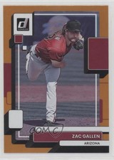 2022 Panini Donruss Holo Orange Zac Gallen #90 0nr3