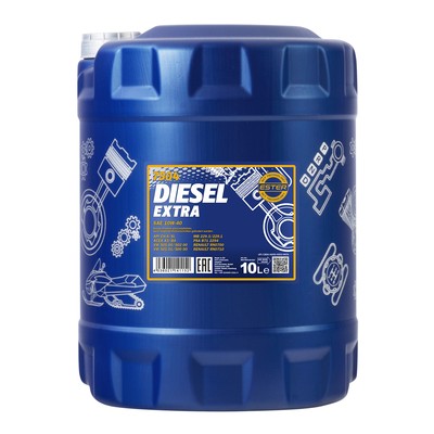 10 (1x10) Liter Mannol Diesel Extra 10W-40