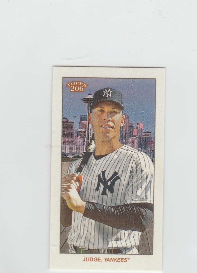 2023 Topps T-206 High Series AARON JUDGE All-Star Game Background Variation SP