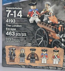Lego Pirates Of The Caribbean The London Escape 4193 *NEW* Box Damaged/Opened 