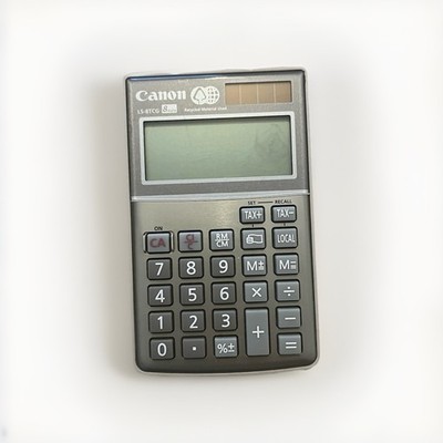   Canon 80-LS8TCG Hosentaschen-Taschenrechner   Gebraucht  