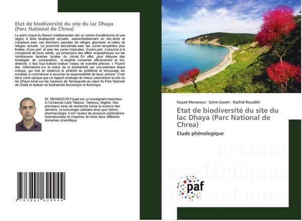 Etat De Biodiversité Du Site Du Lac Dhaya (Parc National De Chrea) Fouad Menaceu-image