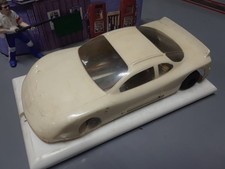 1/24 slot car parma 4'' flex hawk-7r tested on wood track. runs good. see pics