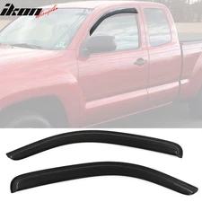 Fits 05-15 Toyota Tacoma Access Extended Cab Window Visor Rain Guards Vent Shade