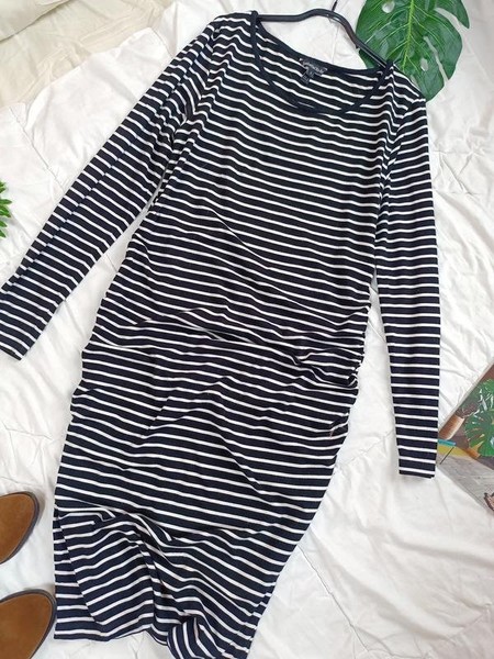 Women Isabella Oliver Dress Black Knit M