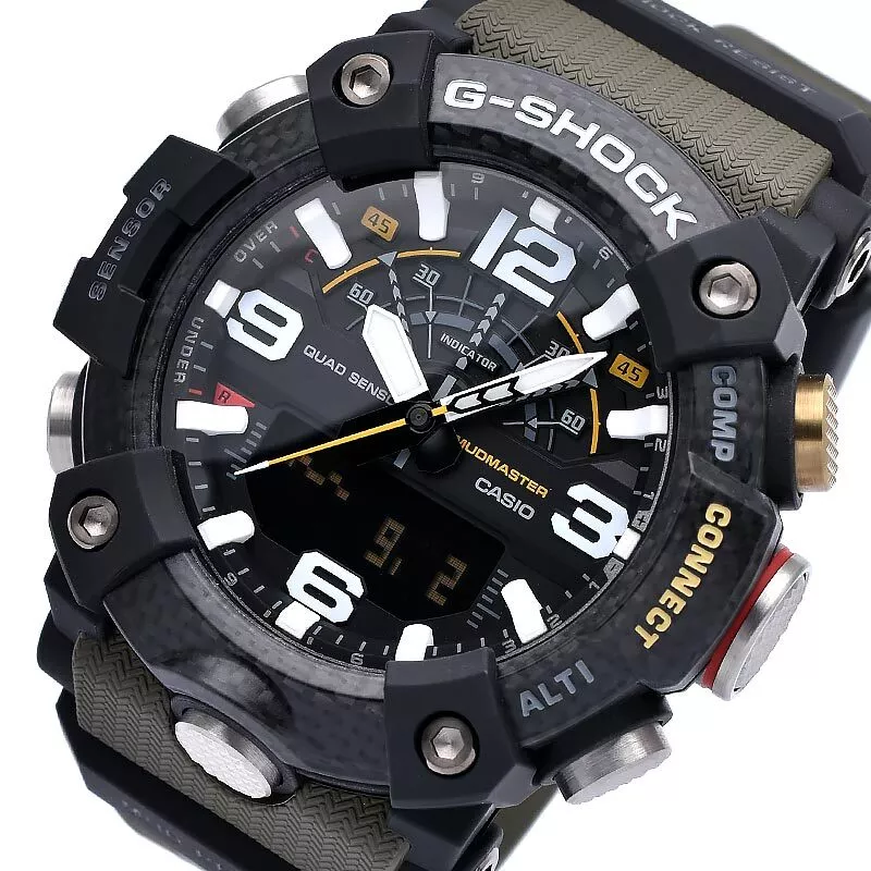 CASIO G-SHOCK MUDMASTER GG-B100-1A3JF MASTER OF G Carbon Core Guard Watch Men's