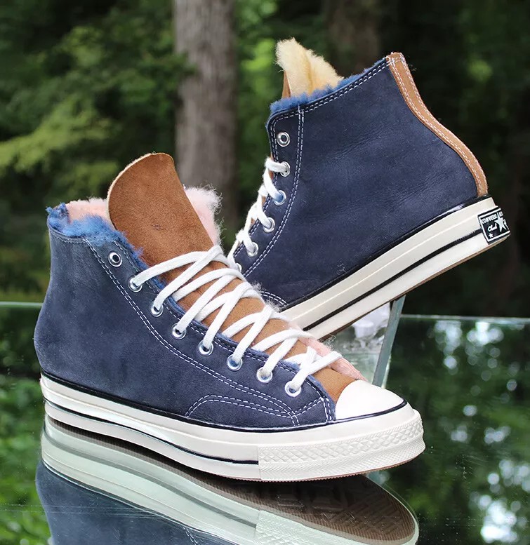 Converse Chuck Taylor 70 Hi Men's Size 9.5 Navy Blue White | eBay