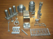 18 items MARX SPACE ACADEMY/PATROL 1950's playset TOM CORBETT accessories LOT 1
