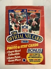 1989 Pro Set Series 1 NFL Football (3) Boxes! 36 Each FACTORY SEALED PACKS!