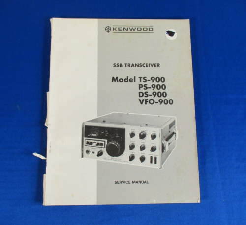 Kenwood Model SSB Transceiver TS-900 PS-900 DS-900 VFO-900 Service Manual