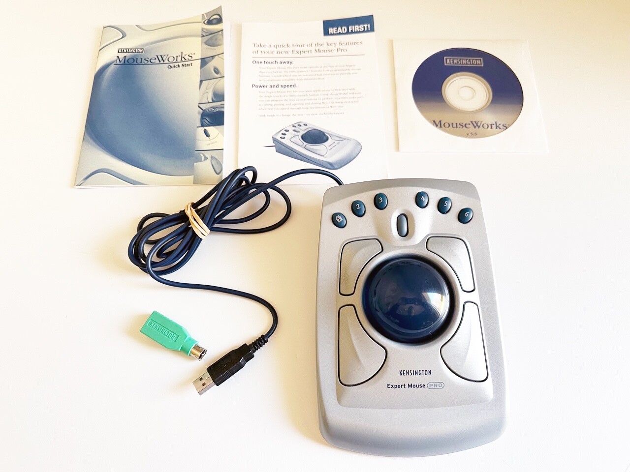 Kensington Expert Mouse Pro Trackball 64213 USB Wired USB +