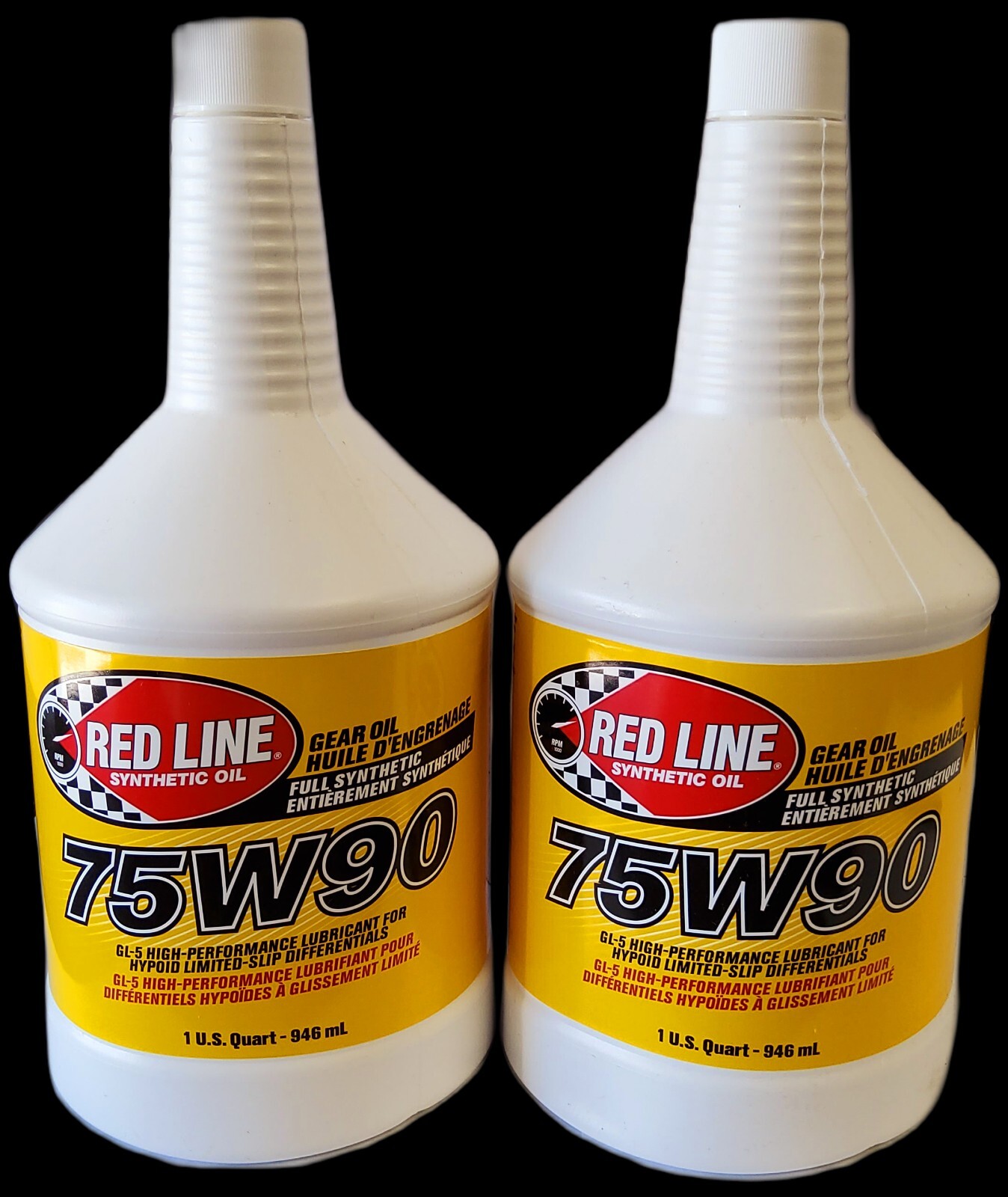 Red Line Oil 57904 75W90 Gear Oil Synthetic GL5 Differential Gear Oil