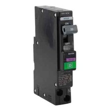 NEW Square D QO120PAFGF 20A 120V Circuit Breaker AFCI GFCI DUAL FUNCTION Plug on