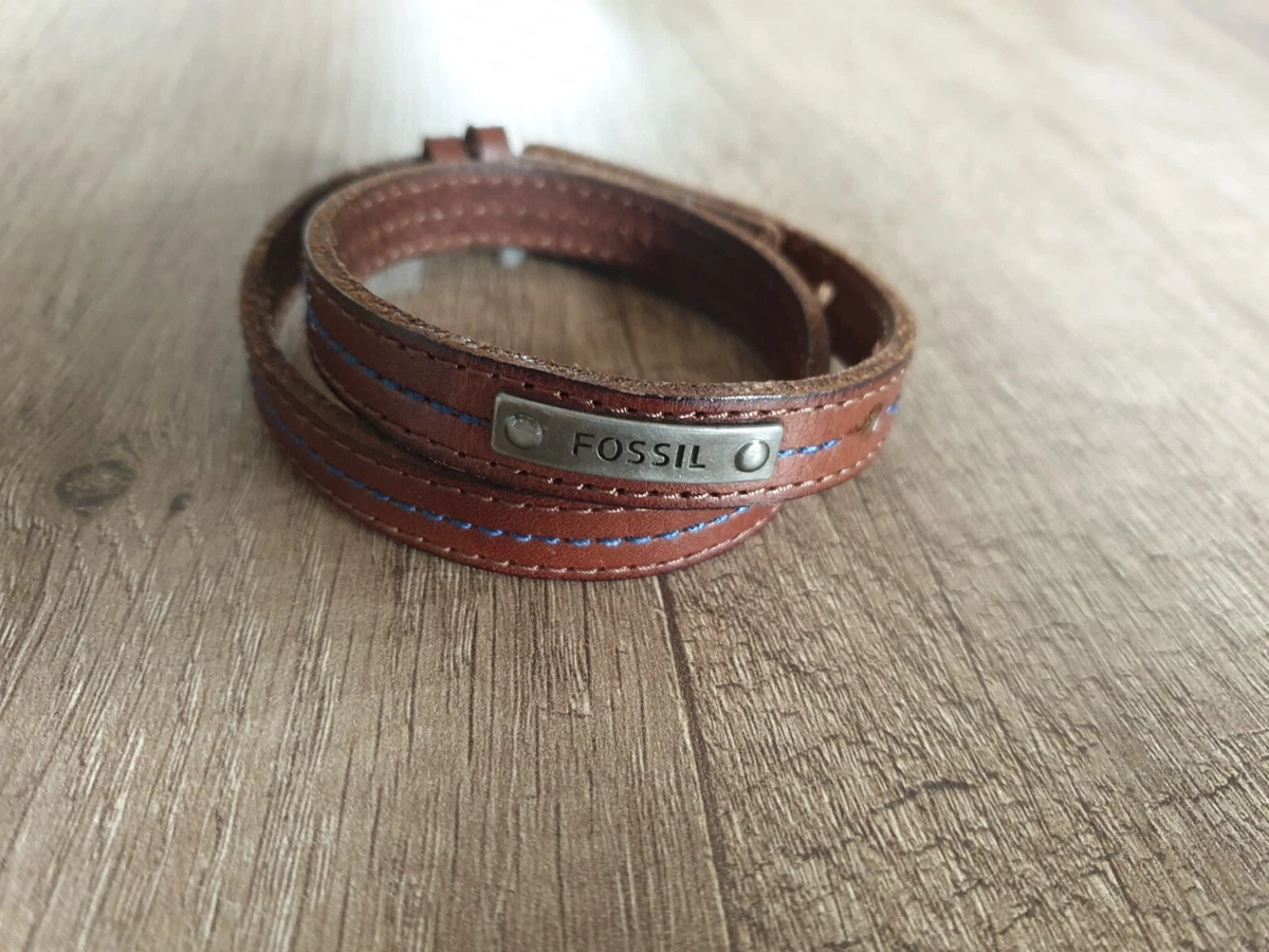 Patrone Klatschen Sicherung fossil armband männer braun Entfernt