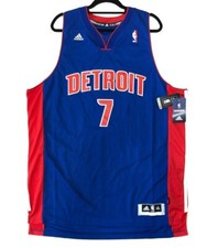 BRANDON KNIGHT ADIDAS DETROIT PISTONS CLIMACOOL SWINGMAN Jersey XL OR 2XL SHARP!