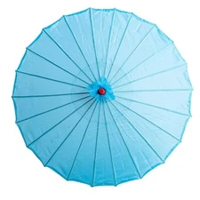 THY COLLECTIBLES 33" Japanese Chinese Umbrella Parasol - Solid Color