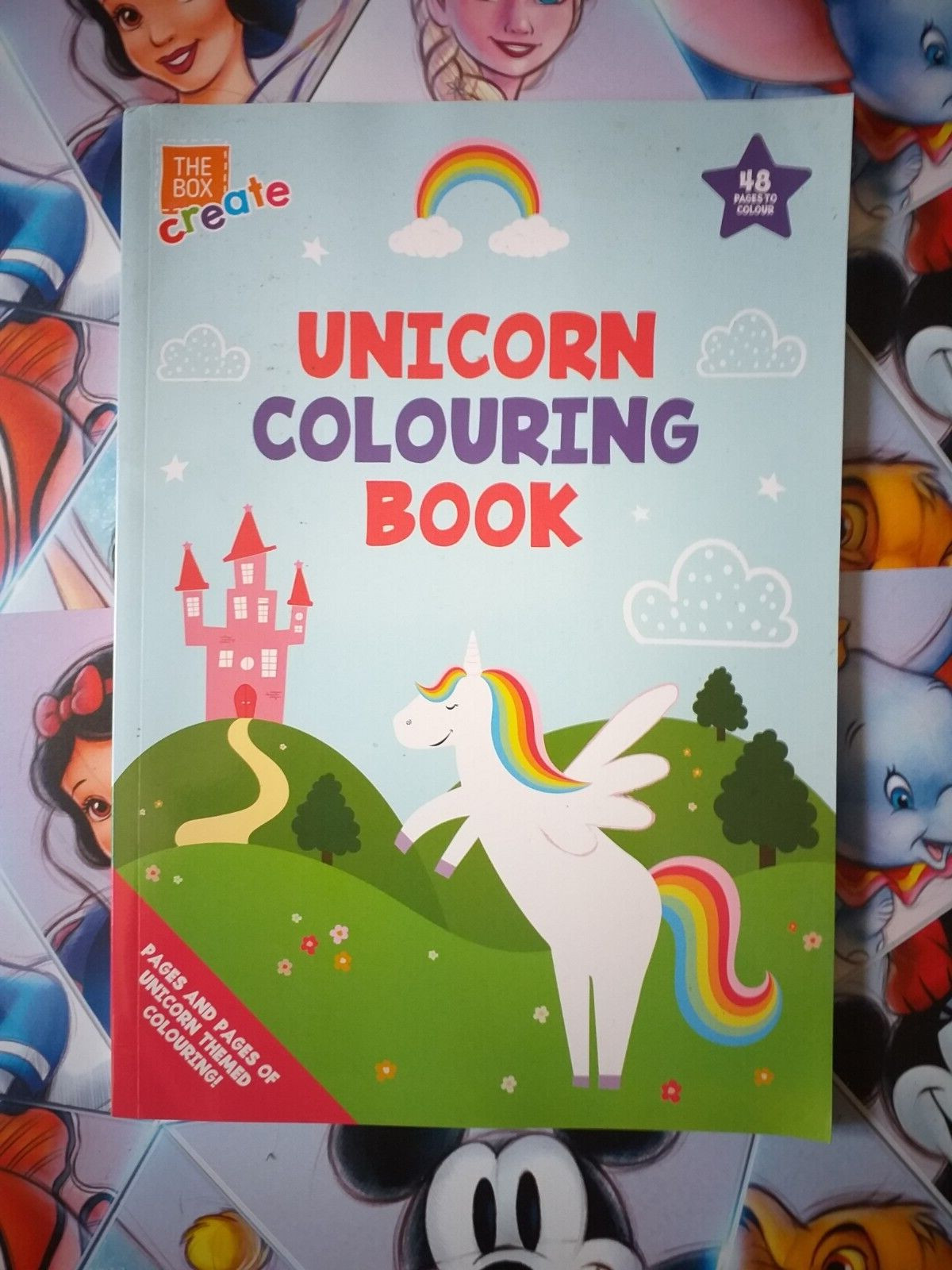UNICORN COLOURING BOOK