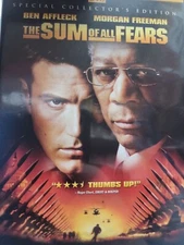 The Sum of All Fears (DVD, 2002) Widescreen Collection,DVD. We Ship Quick  USA 
