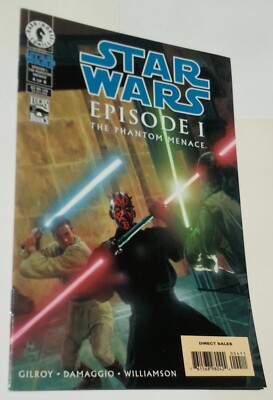 Star Wars Phantom Menace 4 NM Darth Maul Cvr Henry Gilroy Rodolfo Damaggio 1stpr