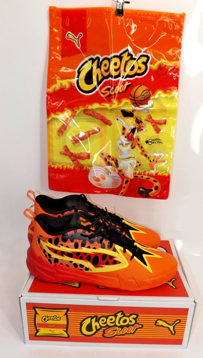 Puma Scoot Zeros Cheetos Flaming Hot Basketball Shoes *NEW Promo