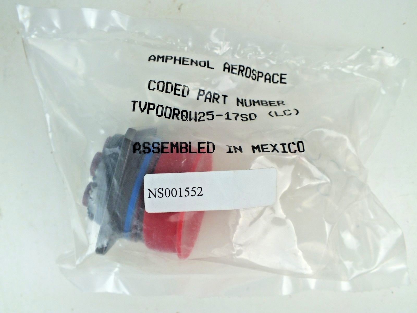 New Amphenol Aerospace TVP00RQW2517SDLC QUADRAX CONNECTOR eBay
