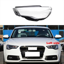 Left Headlight Lens Shell Lampshade Cover Seal Glue For Audi A5 S5 RS5 2013-2017