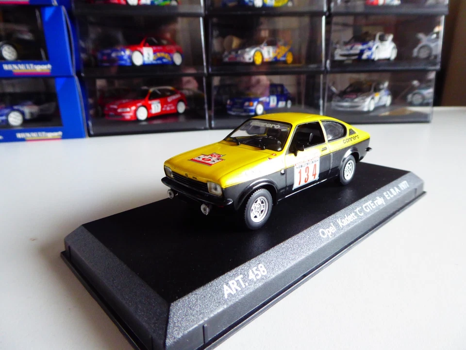 1/43 Detail Cars Platinum Opel Kadett C GTE Conrero Rally #134 ELBA 1977 - 458 - Immagine 2 di 4