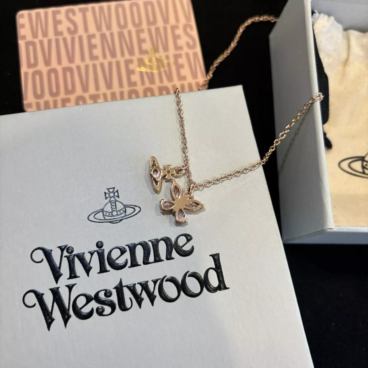 ヴィヴィアンウェストウッド　ELIANNE蝶々ネックレス ヴィヴィアン ウエストウッド ネックレス Vivienne Westwood