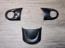 USA STOCK MATT BLACK Multi-Function Steering Wheel Trim for MINI R55 R56 R57 R60