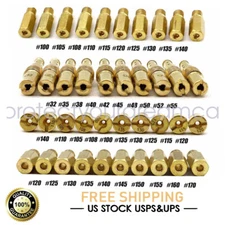 For PWK Keihin Carbs 30Pc Carburetor Main Jets+10Pc Slow Jets/Pilot Jet Kit