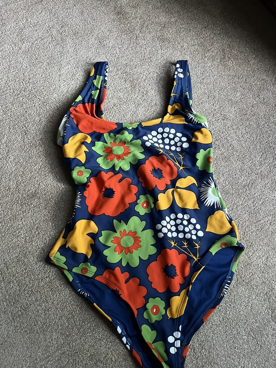 Blue Floral Target Blue Swimsuit Marimekko For Target Navy Blue