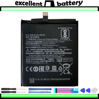 for XIAOMI Mi9 SE BM3M Battery Replacement 3070mAh